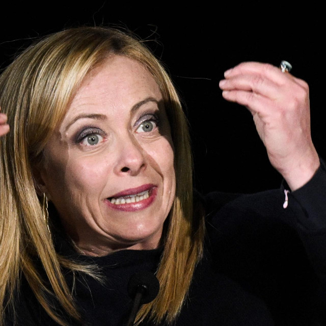 Talijanska premijerka Giorgia Meloni