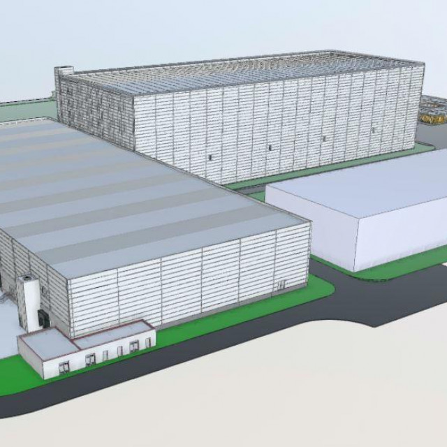 Vizual novog logističko-distributivnog centra Podravke