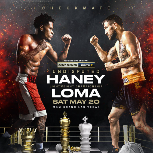Devin Haney vs. Vasyl Lomachenko - službeni poster