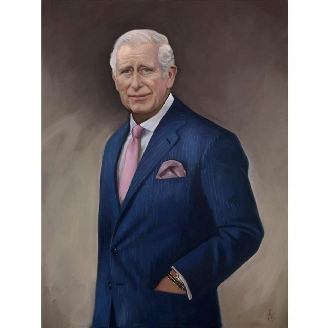 Portret kralja Charlesa koji kruži društvenim mrežama