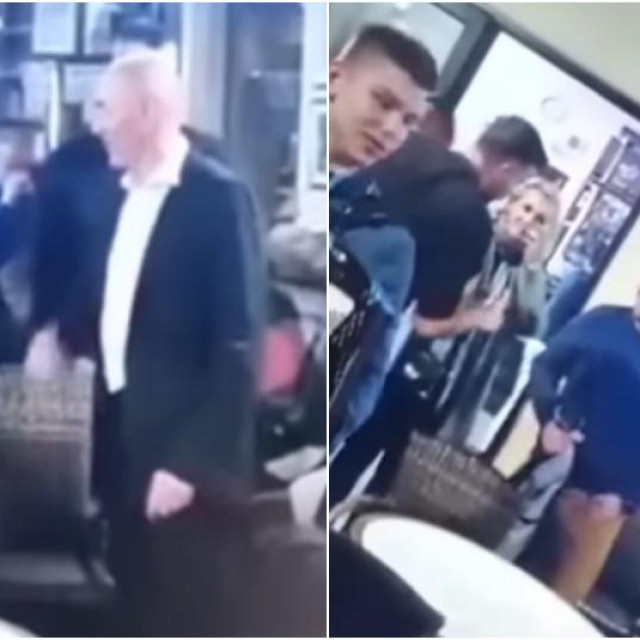 Filip Zoričić u društvu harmonikaša