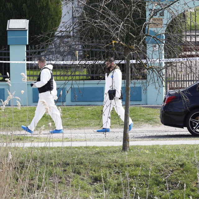 Policijski očevid na mjestu ubojstva