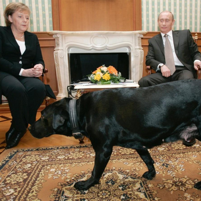 Angela Merkel i Vladimir Putin