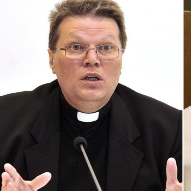 Nadbiskup Đuro Hranić i papa Frane