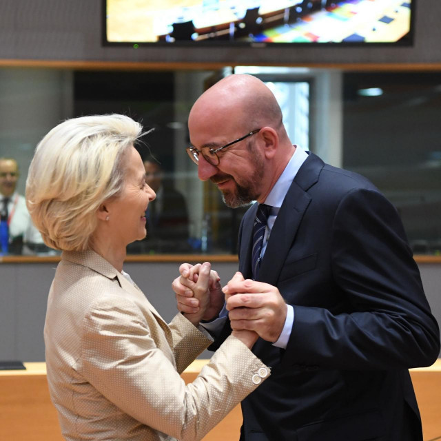Ursula von der Leyen i Charles Michel