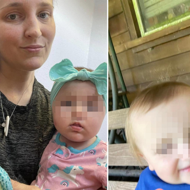 Kaila Nix s kćeri Uriel i sinom Ezrom