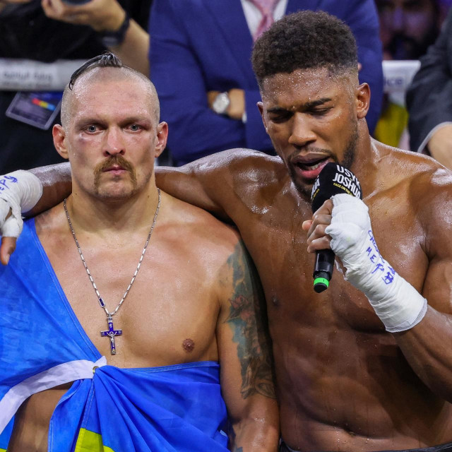 Anthony Joshua i Oleksandr Usyk