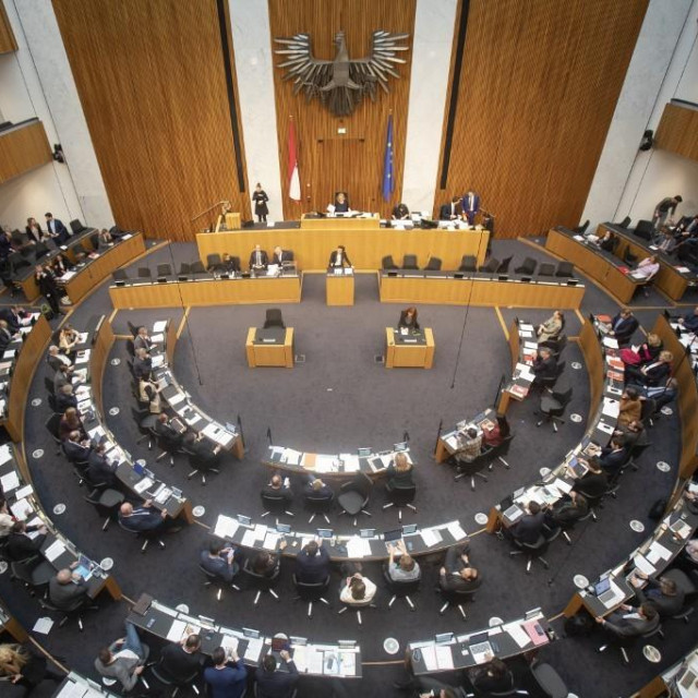 Austrijski parlament (arhivska fotografija)