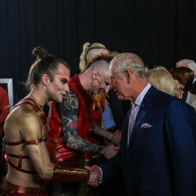 Kralj Charles III. i njemački bend Lord of the Lost