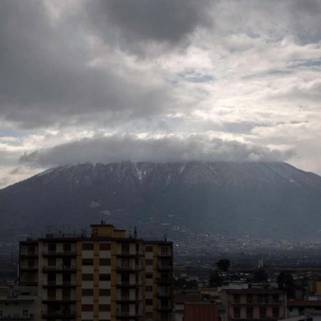 Pogled na Vezuv