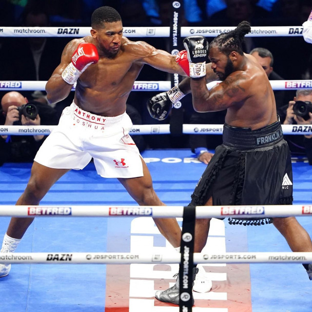 Anthony Joshua i Jermaine Franklin