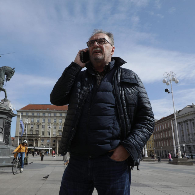 Ante Čačić na Trgu bana Jelačića