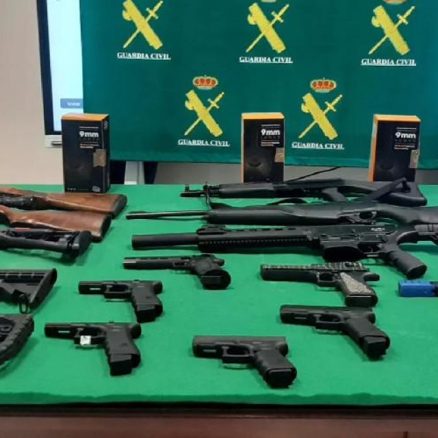 Oružje zaplijenjeno u akciji