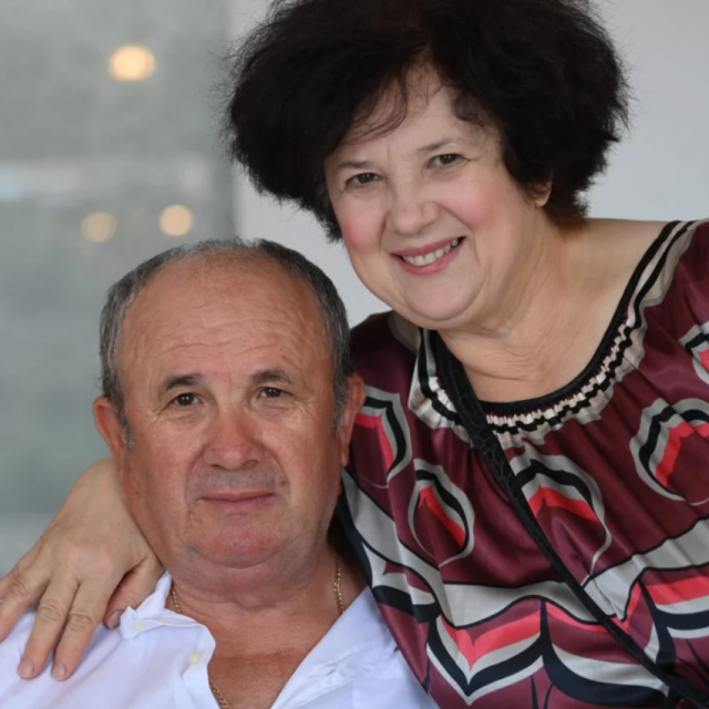 Željko Kerum i njegova sestra Nevenka