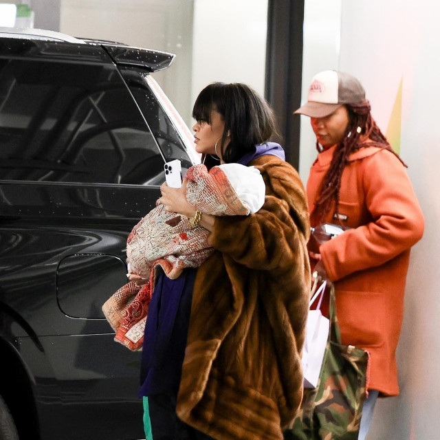Rihanna sa svojim sinom