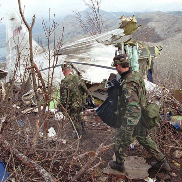 Olupina aviona koji se srušio kod Dubrovnika