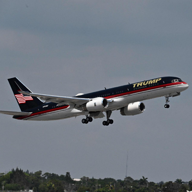 Privatni avion Donalda Trumpa