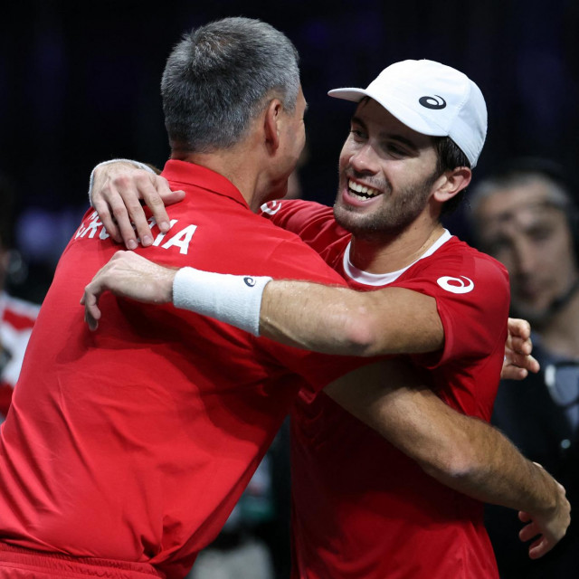 Izbornik Vedran Martić i Borna Ćorić