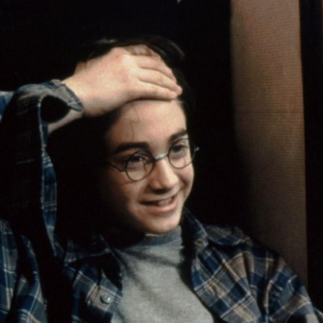 Daniel Radcliffe u ”Harry Potteru” 2001.