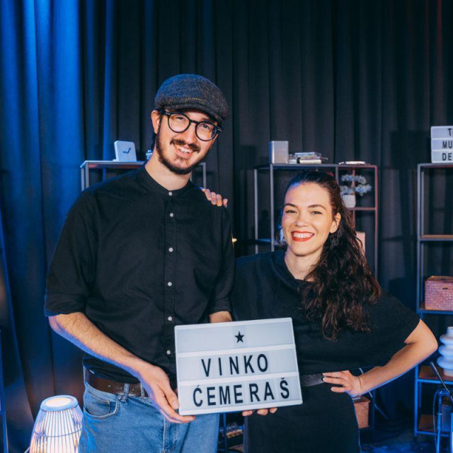 Vinko Ćemeraš i Gina Damjanović