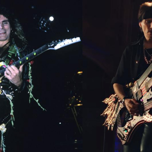 Steve Vai 1987. i 2021.