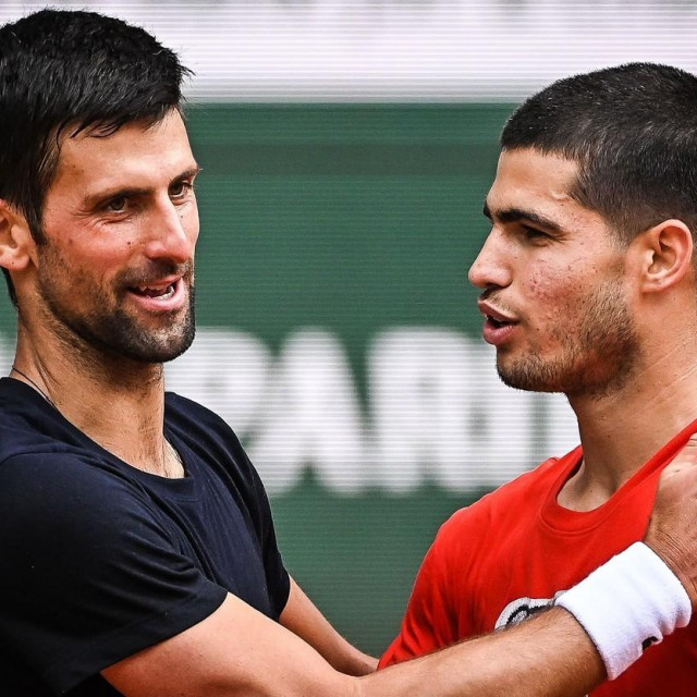 Novak Đoković i Carlos Alcaraz