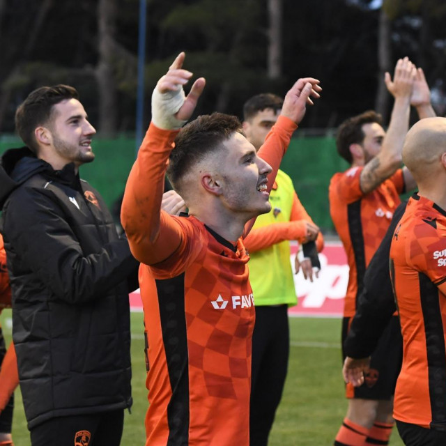 Slavlje igrača Šibenika