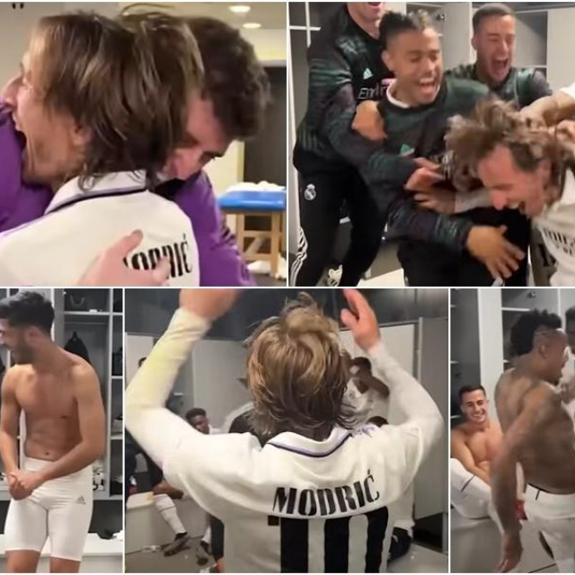 Luka Modrić i suigrači