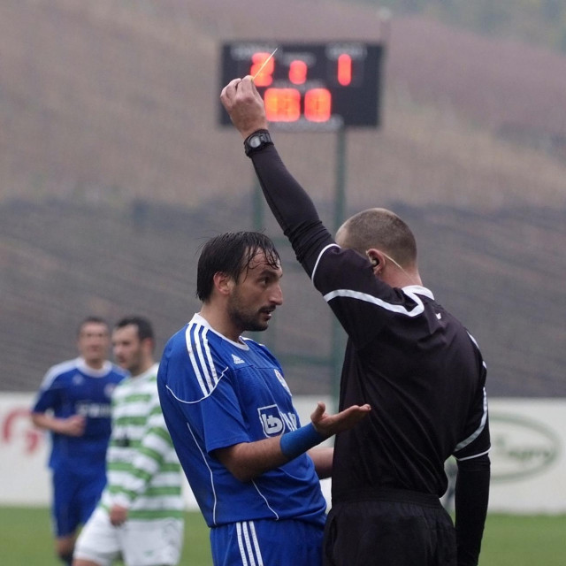 Josip Milardović dok je nosio dres Slaven Belupa