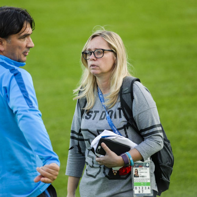 Zlatko Dalić i Iva Olivari