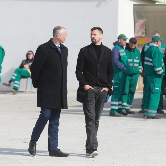 Ivica Puljak i dogradonačelnik Bojan Ivošević