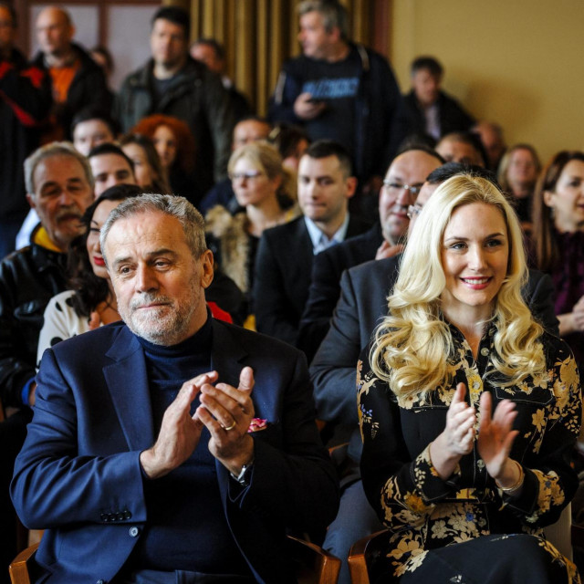 Milan Bandić i Natalija Prica