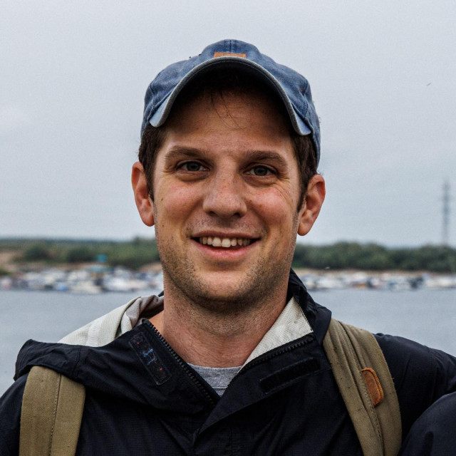 Evan Gershkovich snimljen 2021.