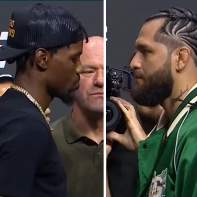 Kevin Holland (lijevo) i Jorge Masvidal (desno)
