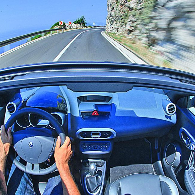 Roadster vožnja, ilustracija