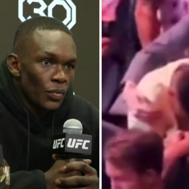 Israel Adesanya (lijevo) i sin Alexa Pereire (desno)