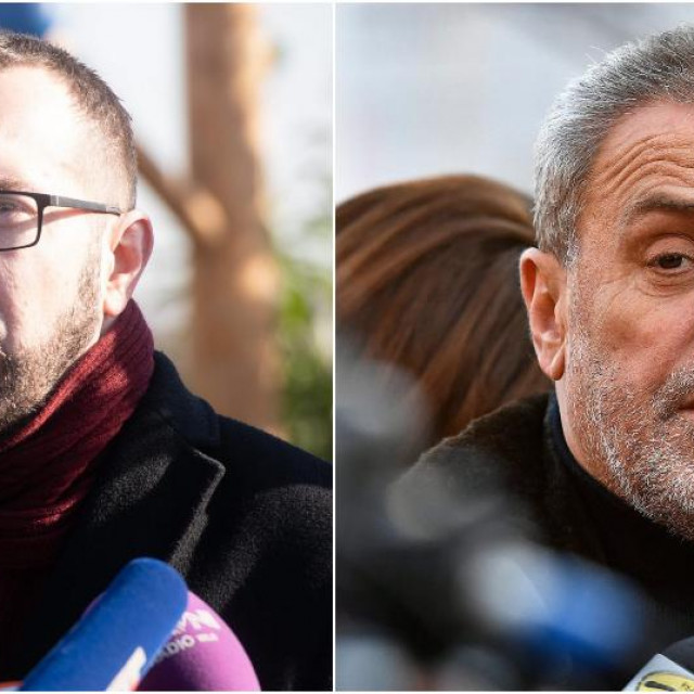 Tomislav Tomašević i Milan Bandić