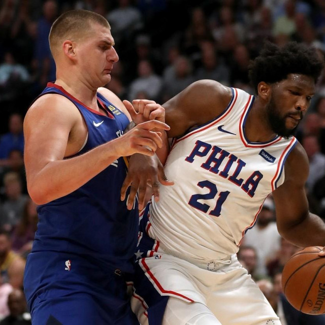 Nikola Jokić i Joel Embiid