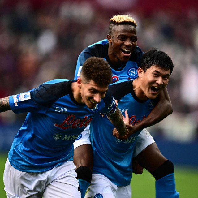 Min-jae Kim, Victor Osimhen i Giovanni Di Lorenzo
