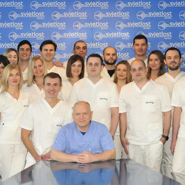 Zaposlenici klinike Svjetlost