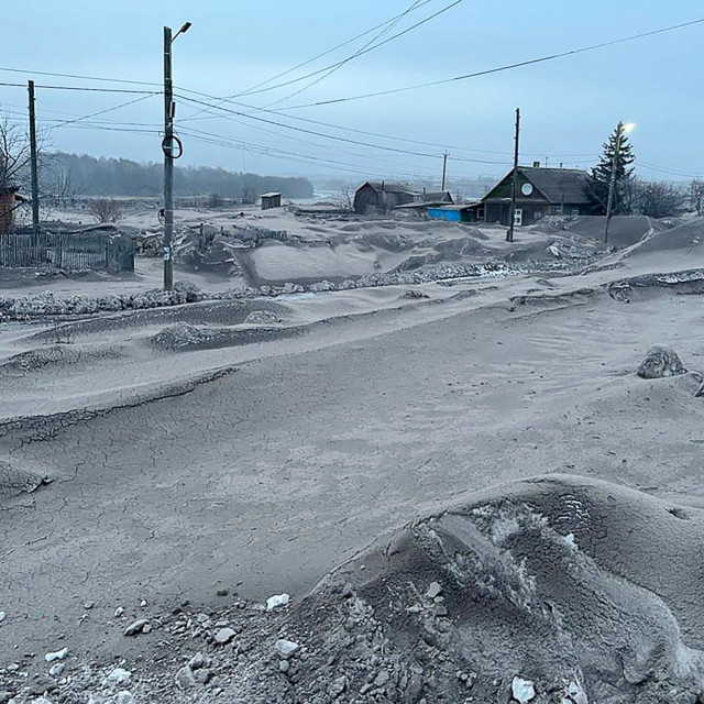 Prizor iz Kozirevska u ruskoj pokrajini Ust-Kamčatsk