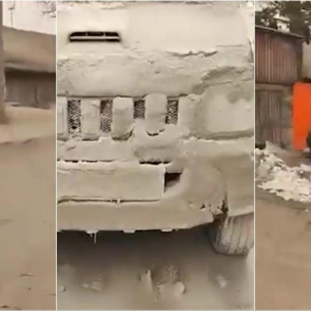 Posljedice erupcije vulkana Šiveluč u Kamčatki