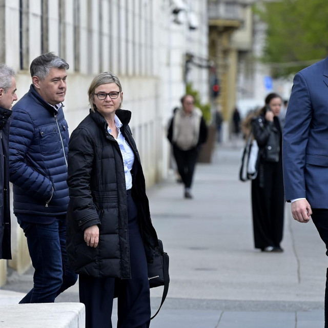 Damir Bakić, Boris Lalovac, Sandra Benčić i Peđa Grbin