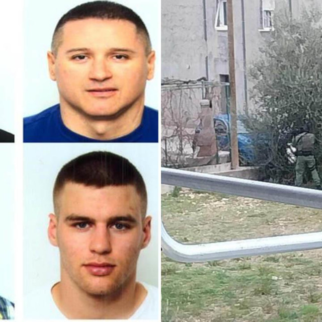 Četvorka koju traži policija i policijska akcija u Solinu