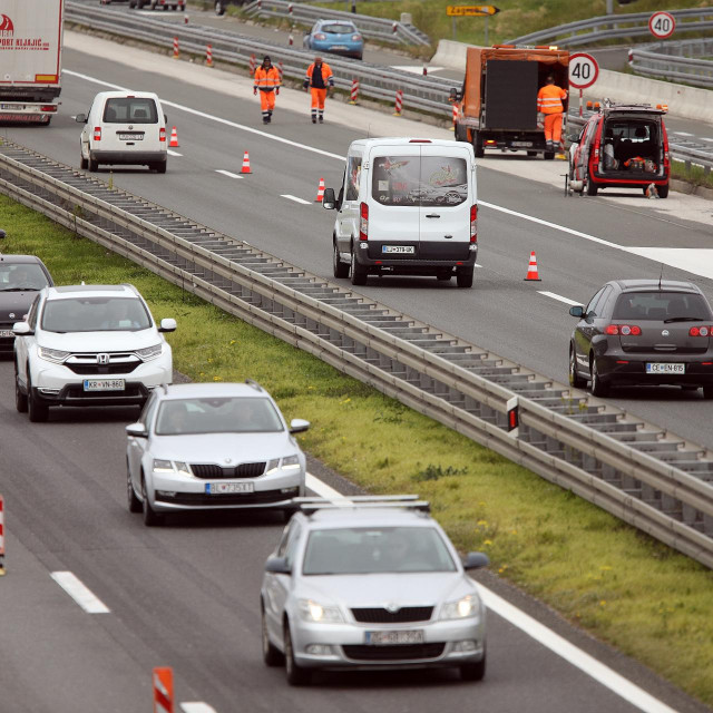 Usporeno se vozi na dijelova autocesta A3 i A4