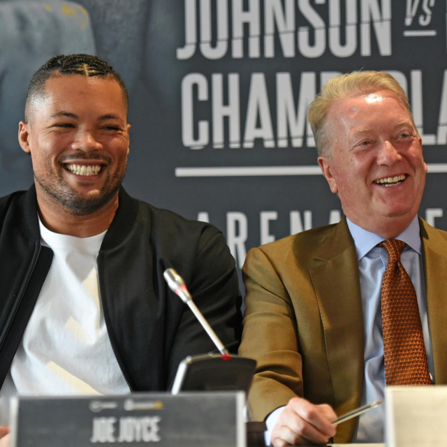 Joe Joyce i Frank Warren 