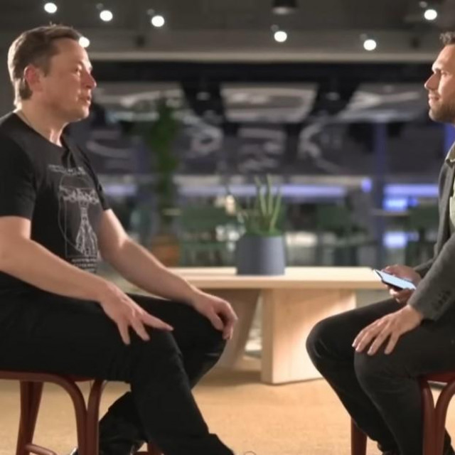 Elon Musk i novinar BBC-ija