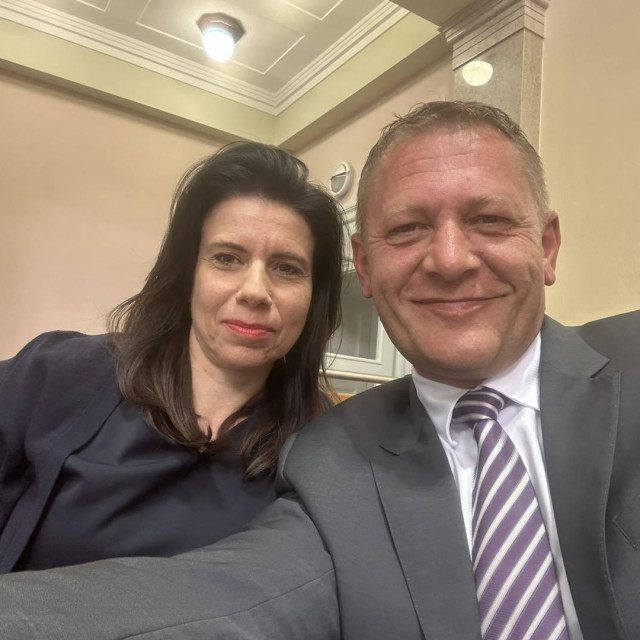 Katarina Peović i Krešo Beljak