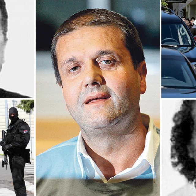 Petar Ćosić Šarac, Darko Šarić i Milan Milovac Čupavi