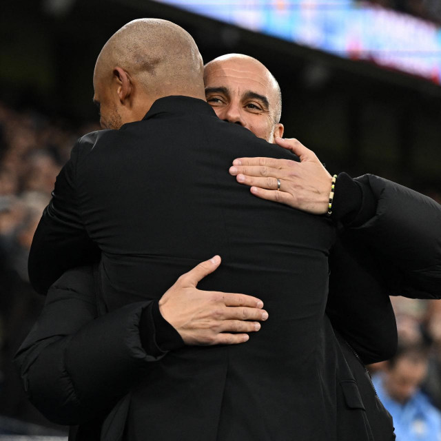 Vincent Kompany i Pep Guardiola